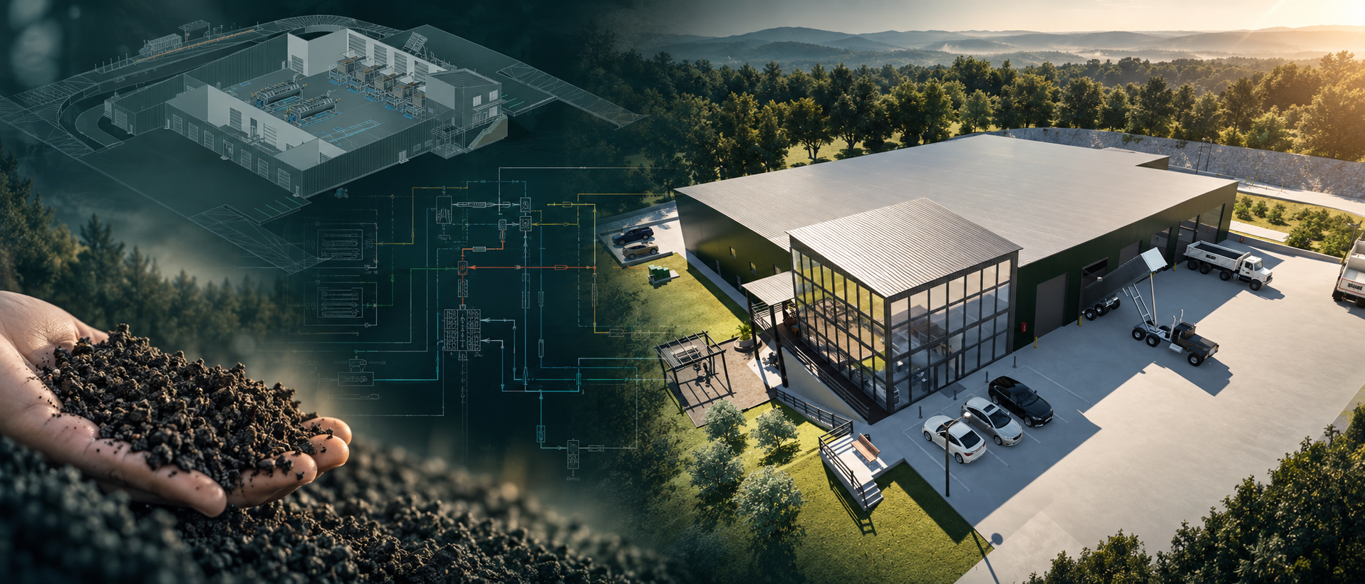 Rendering of the GR facility under construction in Georgia.